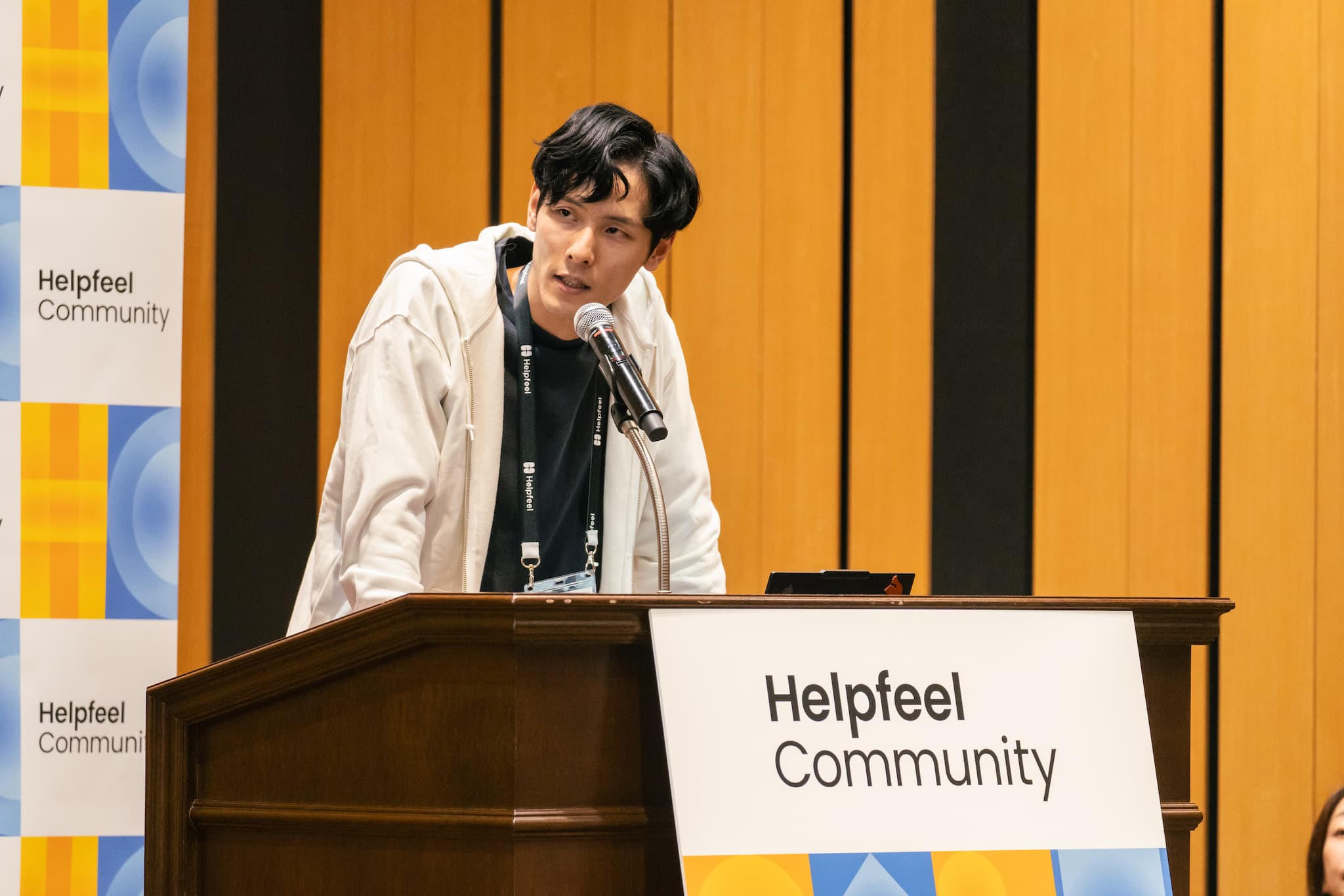 ラクーンフィナンシャル 田中様が語る様子