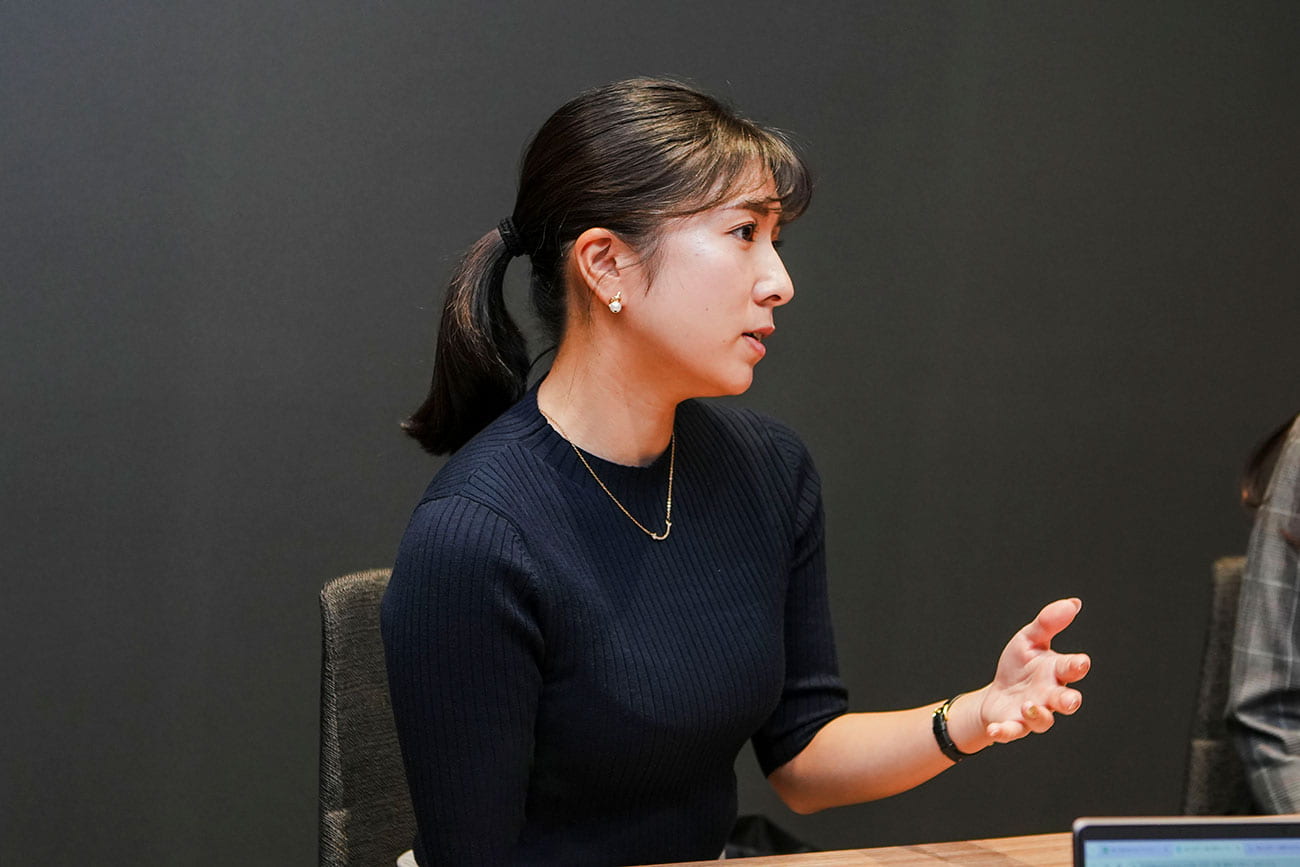 Helpfeelの魅力を話す小川様