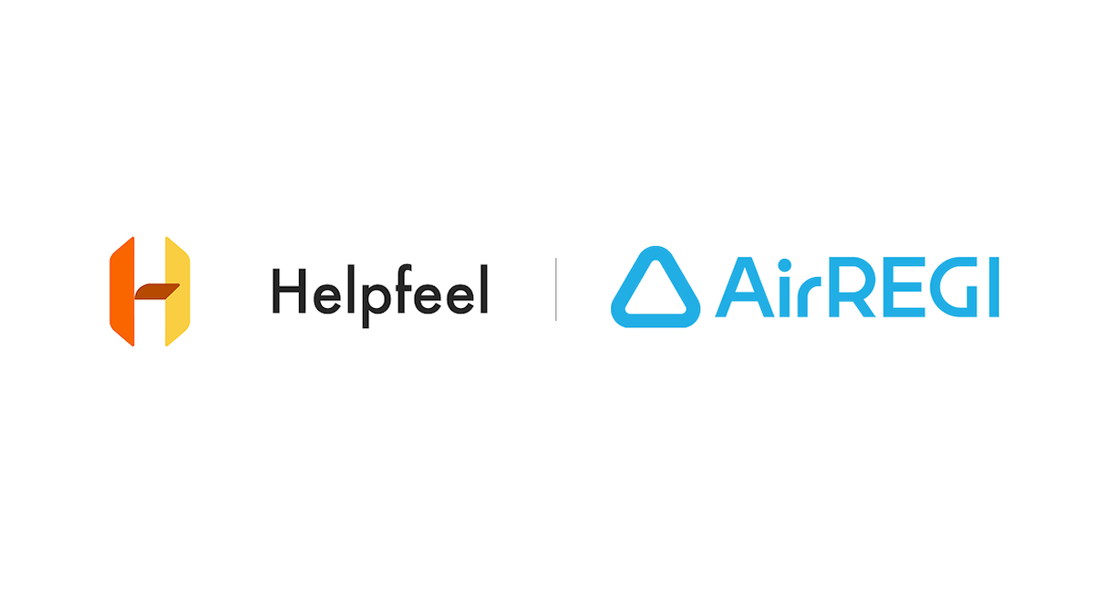 どんな質問にも答えるFAQ「Helpfeel」、0円でカンタンに使えるPOSレジアプリ「Airレジ」に導入